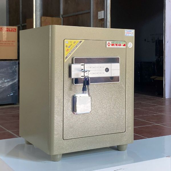 Két sắt Ngân Hàng ACB51 màu vàng