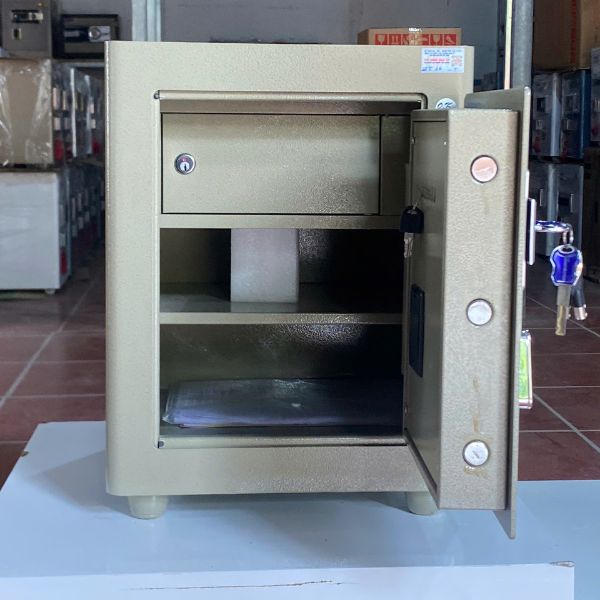 Két sắt Ngân Hàng ACB51 màu vàng