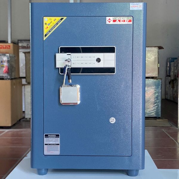 Két sắt Ngân Hàng ACB66 màu xanh