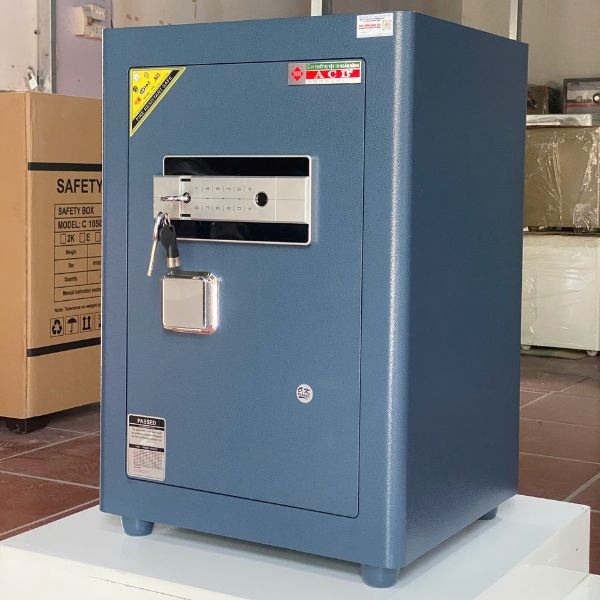 Két sắt Ngân Hàng ACB66 màu xanh