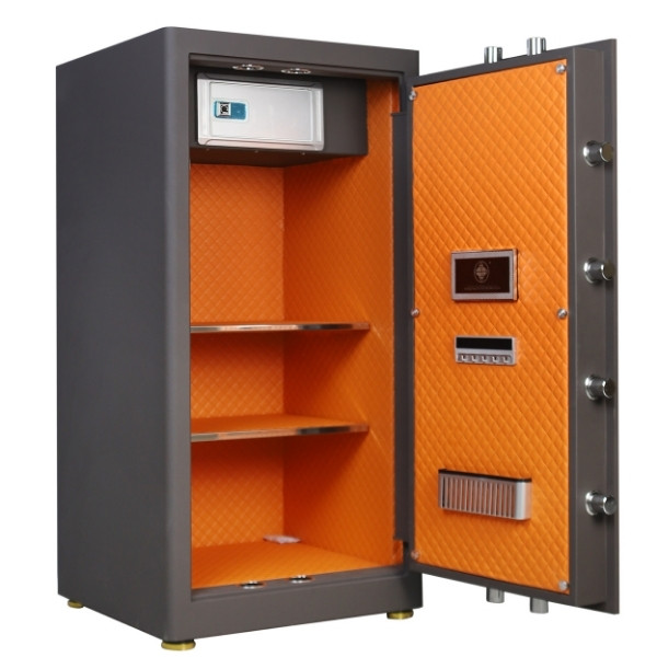 Két sắt Bokee BK100 Face ID Nâu Cafe