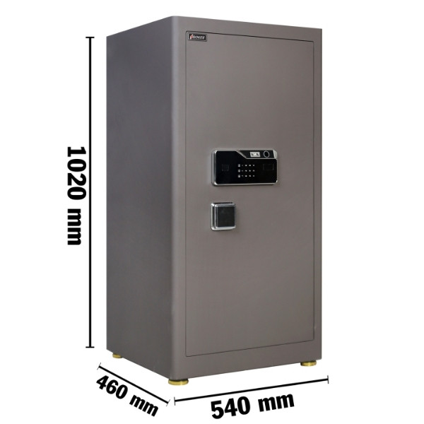 Két sắt Bokee BK100 Face ID Nâu Cafe