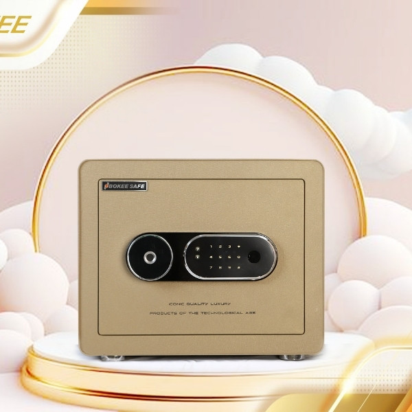 Két sắt Mini Bokee BK 30VT màu Gold