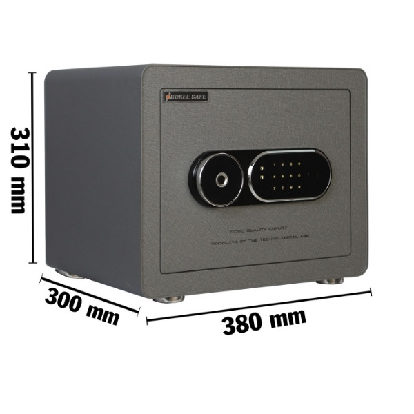 Két sắt Mini Bokee BK 30VT màu xám