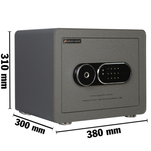 Két sắt Mini Bokee BK 30VT màu xám