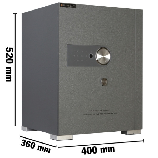 Két sắt Bokee BK50H màu ghi