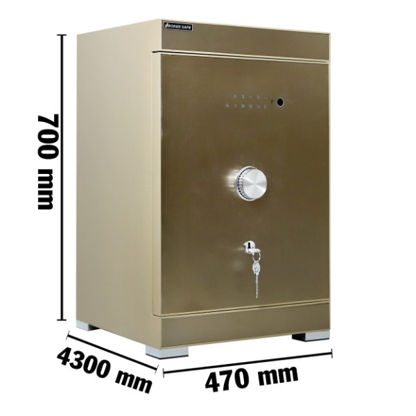 Két sắt Bokee BK-68H màu gold