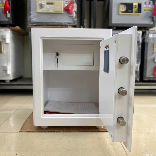 Két sắt việt tiệp BO50BF Pro màu trắng