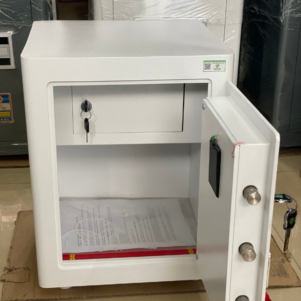 Két sắt việt tiệp BO50FE Luxury màu trắng