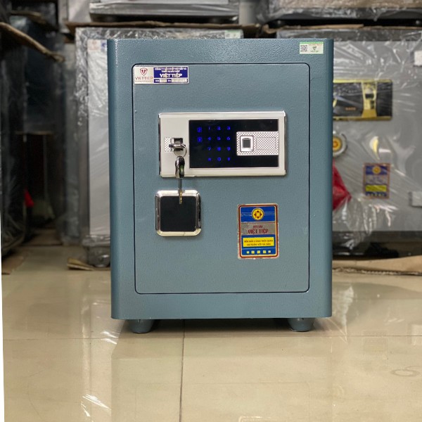 Két sắt việt tiệp BO50FE Luxury màu xanh