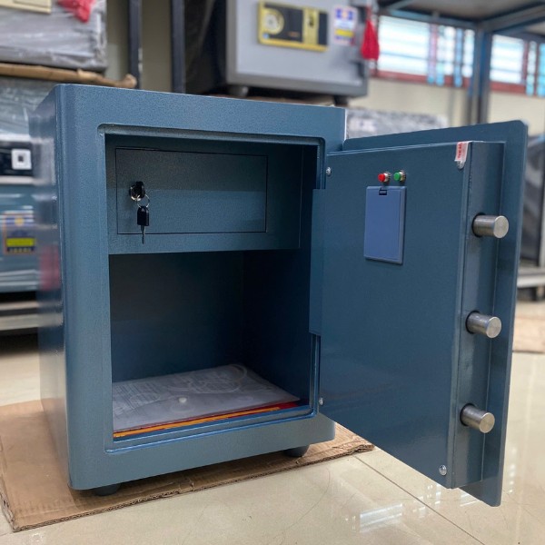 Két sắt việt tiệp BO56BF Pro màu xanh