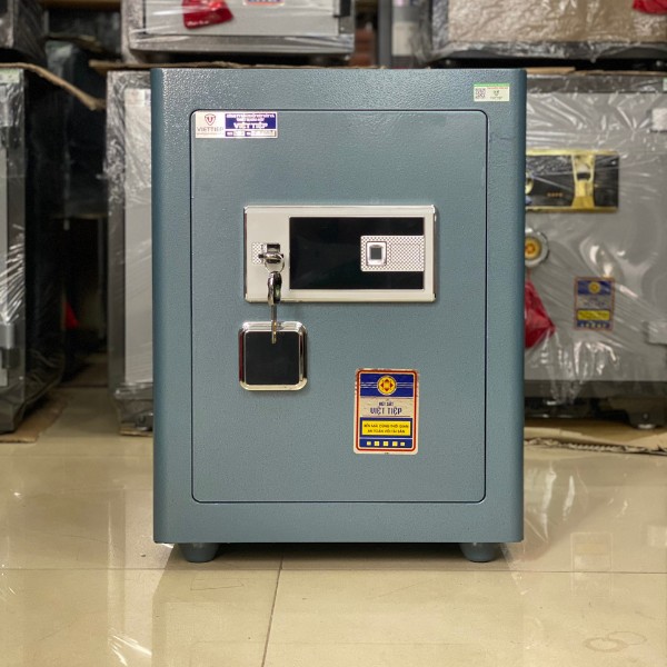 Két sắt việt tiệp BO56FE Luxury màu xanh