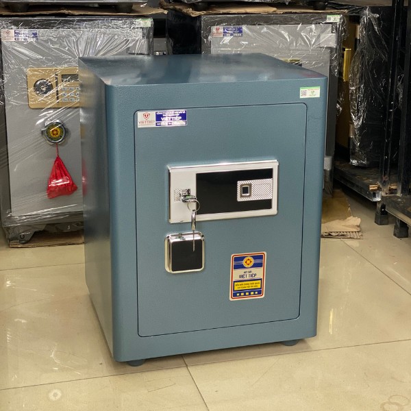 Két sắt việt tiệp BO56FE Luxury màu xanh