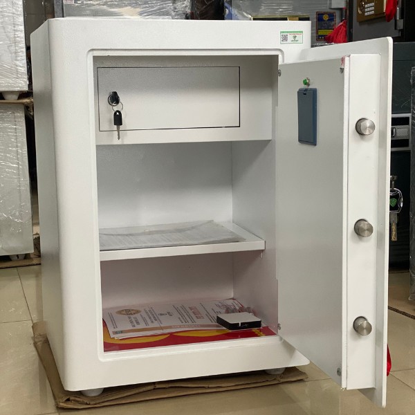 Két sắt việt tiệp BO63FE Luxury màu trắng