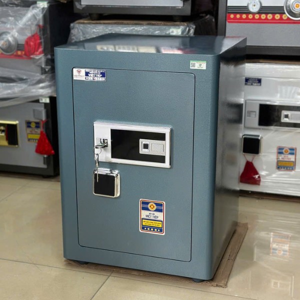 Két sắt việt tiệp BO63FE Luxury màu xanh