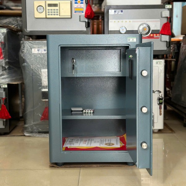 Két sắt việt tiệp BO63FE Luxury màu xanh