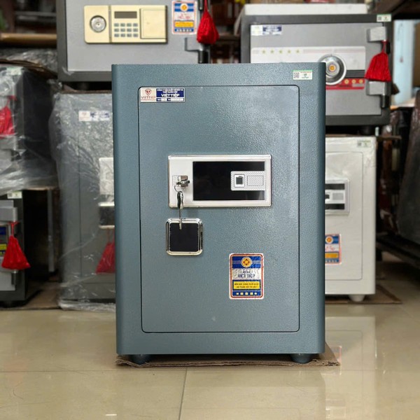 Két sắt việt tiệp BO63FE Luxury màu xanh