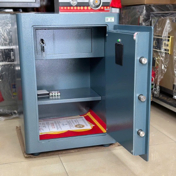 Két sắt việt tiệp BO63FE Luxury màu xanh