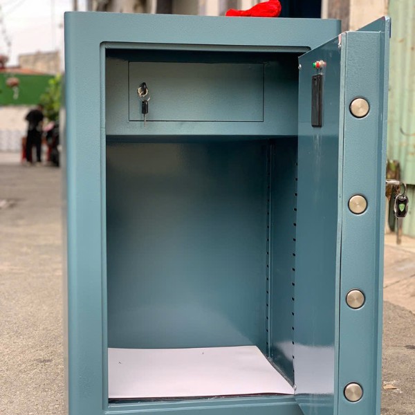 Két sắt việt tiệp BO82BF Pro màu xanh