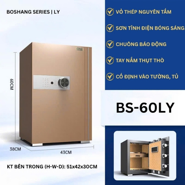 Két sắt Bofa model BS-60LY-G