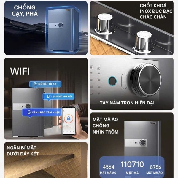 Két sắt Bofa model BS-80LY-X