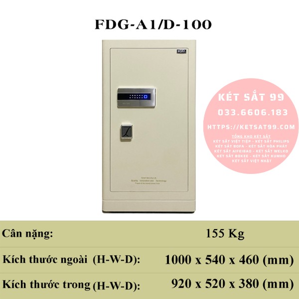 Két sắt Bofa model FDG-A1D-100