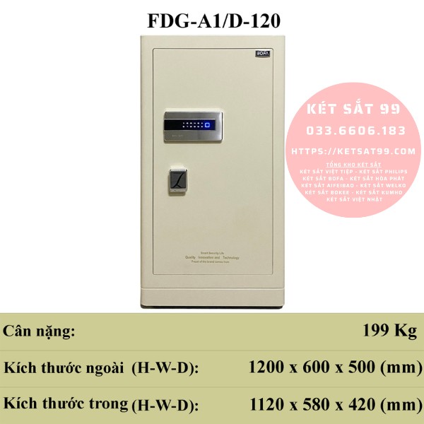 Két sắt Bofa model FDG-A1D-120