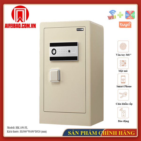 Két sắt thông minh Aifeibao HK-150-FL