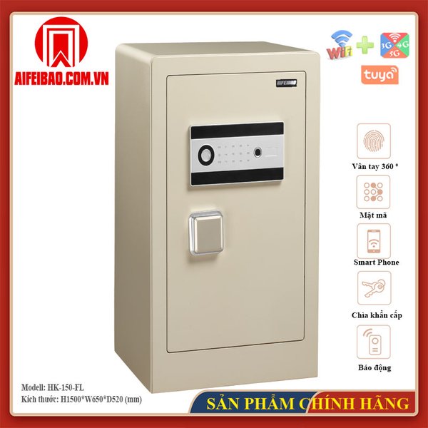 Két sắt thông minh Aifeibao HK-150-FL