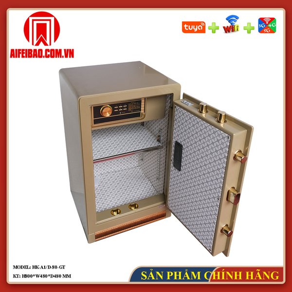 Két sắt thông minh Aifeibao HK-A1D-80-GT
