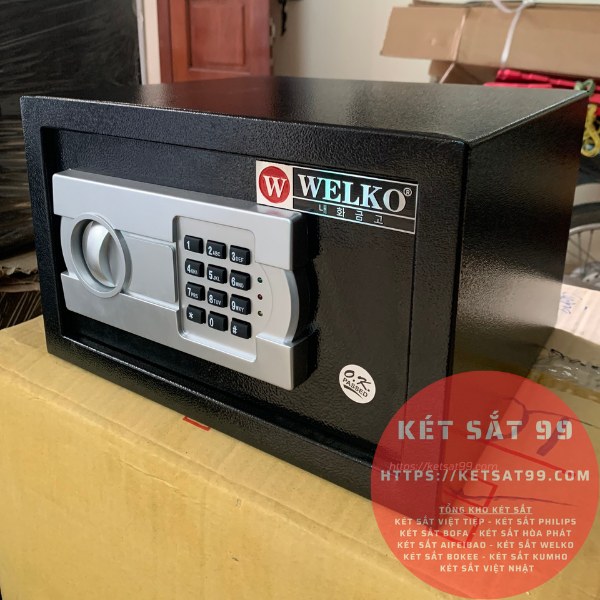 Két sắt khách sạn welko HS 28AC khóa điện tử