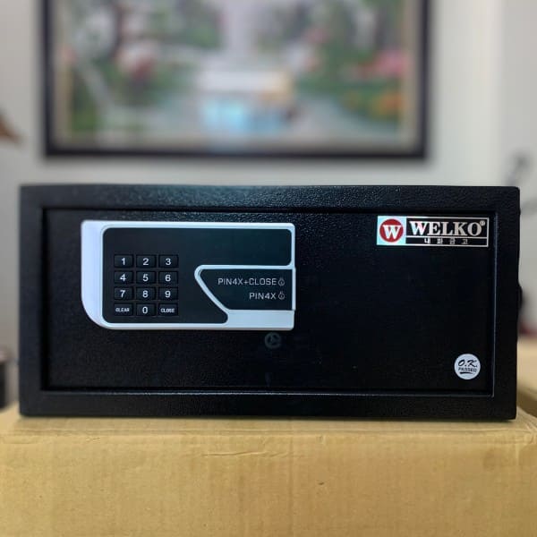 Két sắt khách sạn welko HS 42Z khóa điện tử 