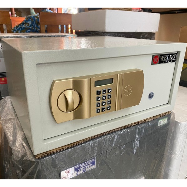 Két sắt khách sạn welko HS42DT màu trắng 