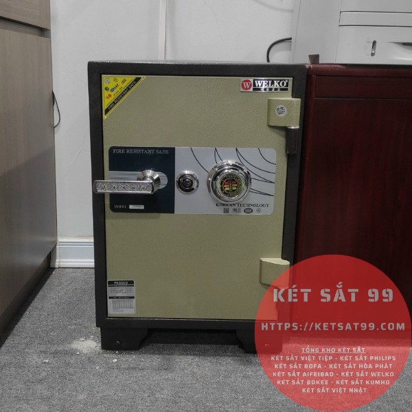 Két sắt welko KCC100 khóa cơ