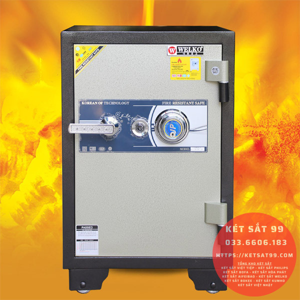 Két sắt Welko KCC150 khóa cơ đổi mã