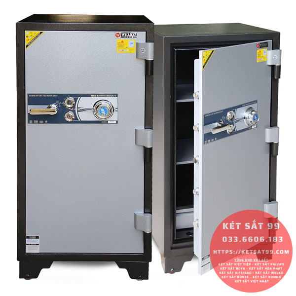 Két sắt Welko KCC200 khóa cơ đổi mã