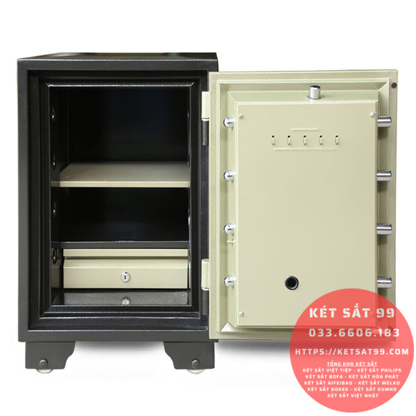 Két sắt welko KCC100 khóa vân tay