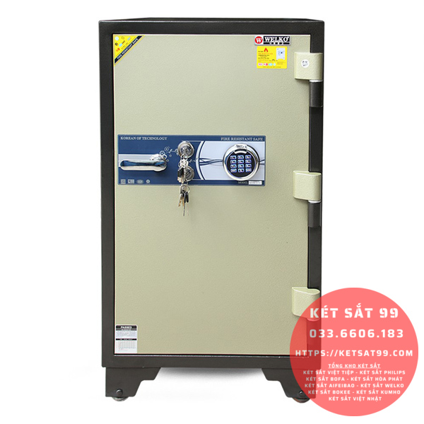 Két sắt Welko KCC200 khóa vân tay