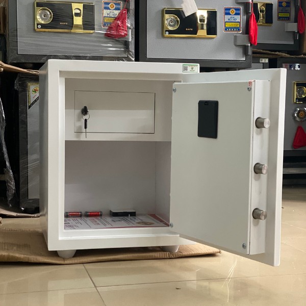 Két sắt việt tiệp KV100 trắng khóa điện tử