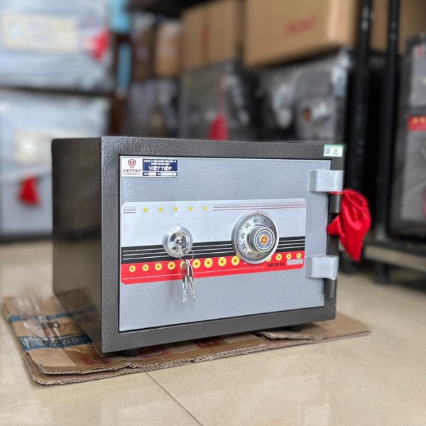 Két sắt việt tiệp KV25 khóa cơ 