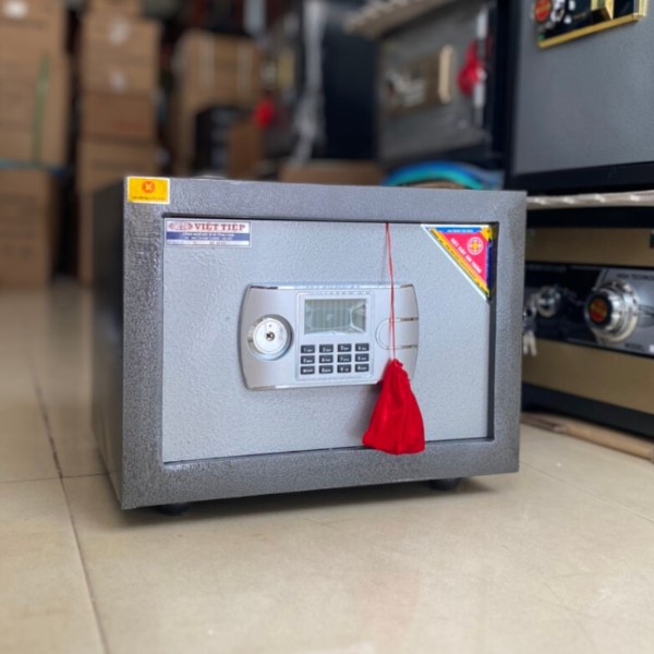 Két sắt việt tiệp KV25 nằm bản lề trong khóa điện tử