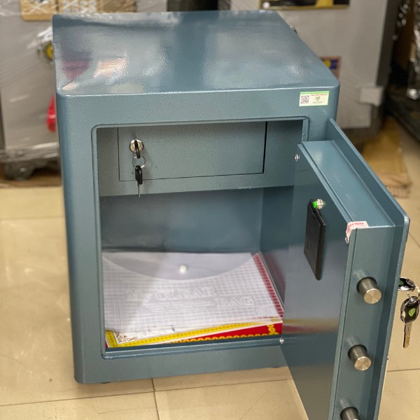 Két sắt việt tiệp KV50 Luxury màu xanh ngọc