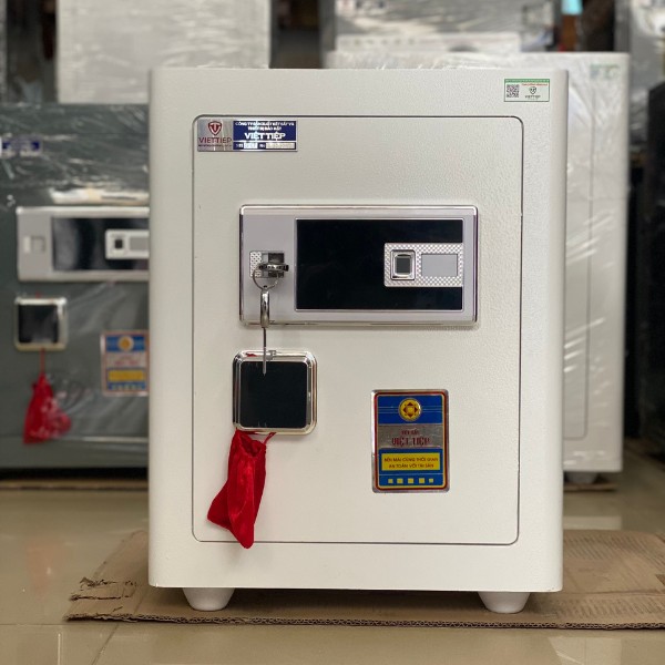 Két sắt việt tiệp KV50 Luxury màu trắng