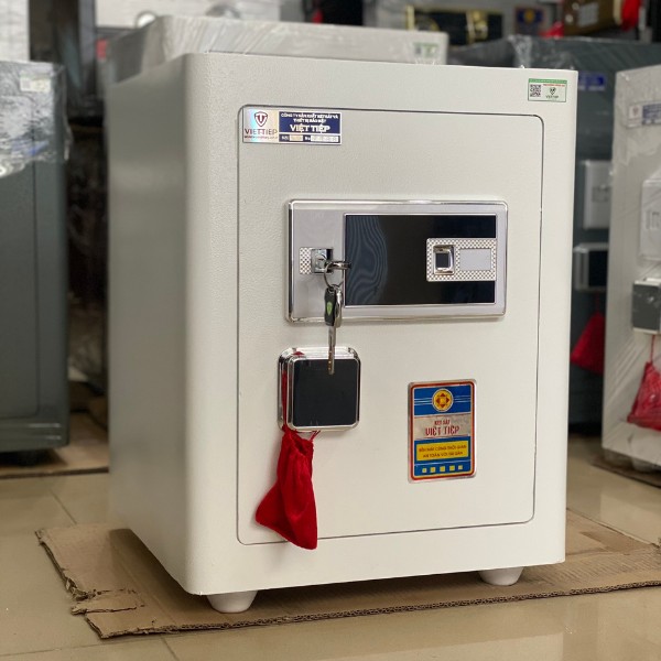 Két sắt việt tiệp KV50 Luxury màu trắng