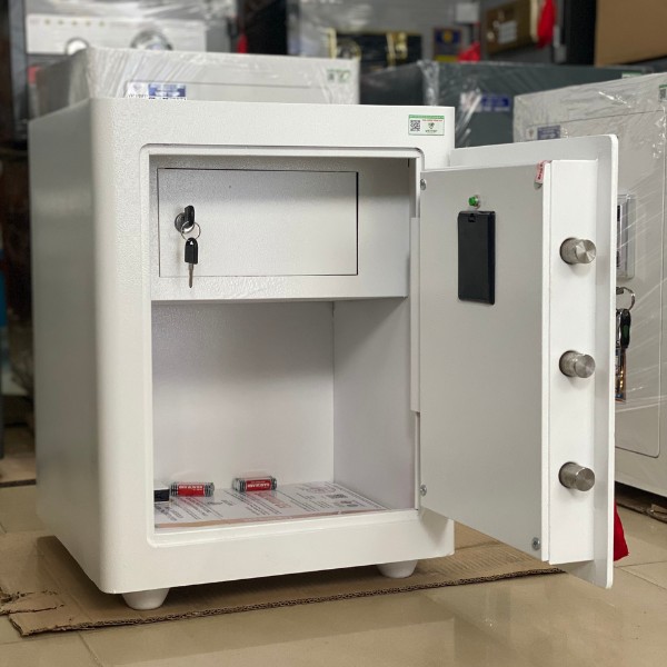 Két sắt việt tiệp KV50 Luxury màu trắng