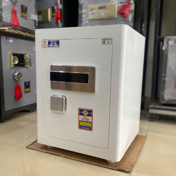 Két sắt việt tiệp KV56 Pro màu trắng