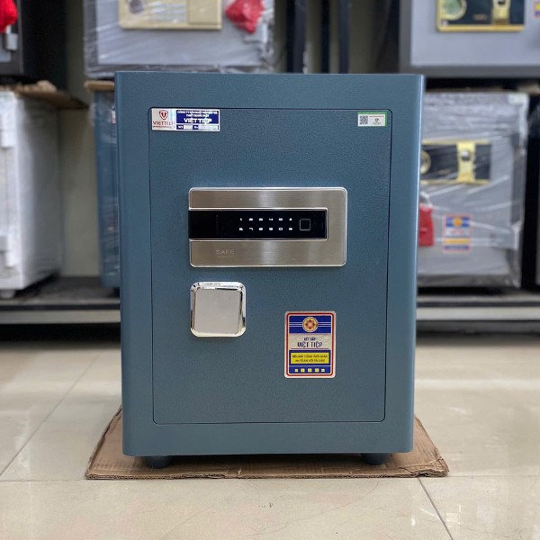Két sắt việt tiệp KV56 Pro màu xanh ngọc