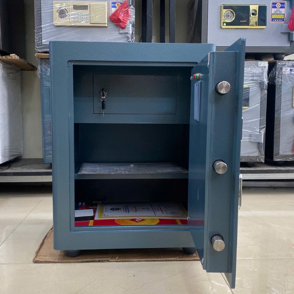 Két sắt việt tiệp KV56 Pro màu xanh ngọc