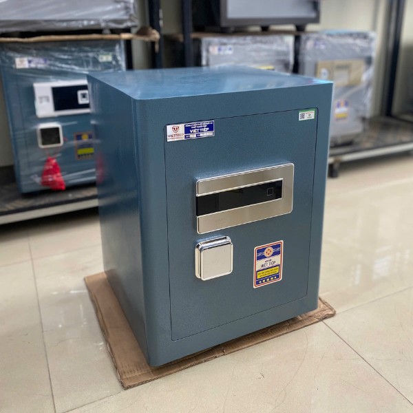 Két sắt việt tiệp KV56 Pro màu xanh ngọc