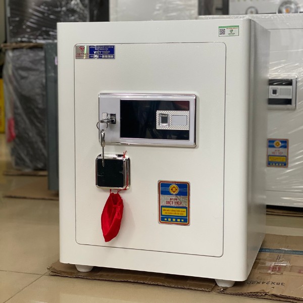 Két sắt việt tiệp KV56 Luxury màu trắng